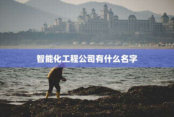 智能化工程公司有什么名字