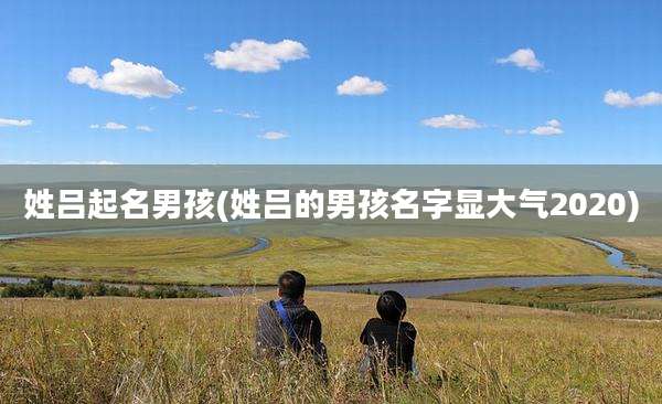 姓吕起名男孩(姓吕的男孩名字显大气2020)