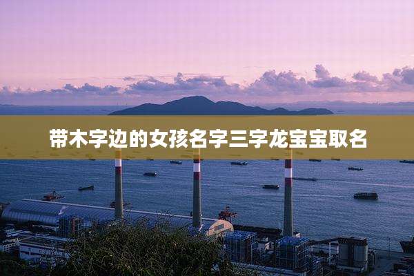 带木字边的女孩名字三字龙宝宝取名