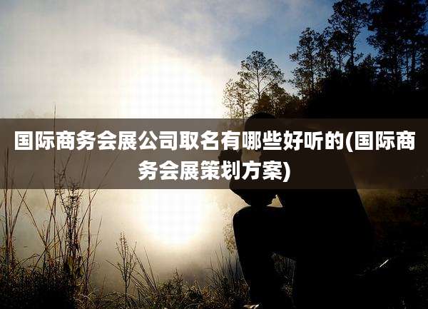 国际商务会展公司取名有哪些好听的(国际商务会展策划方案)
