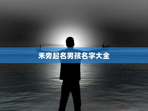 禾旁起名男孩名字大全