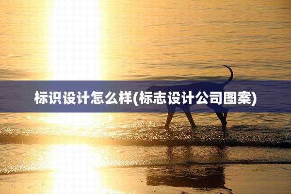 标识设计怎么样(标志设计公司图案)