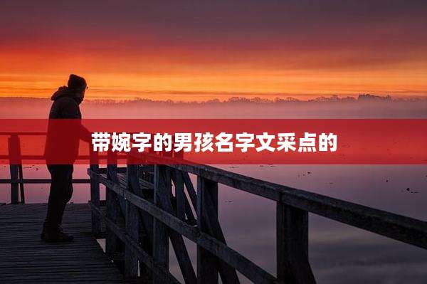 带婉字的男孩名字文采点的