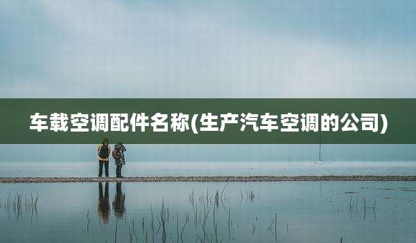 车载空调配件名称(生产汽车空调的公司)