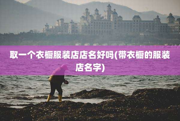 取一个衣橱服装店店名好吗(带衣橱的服装店名字)