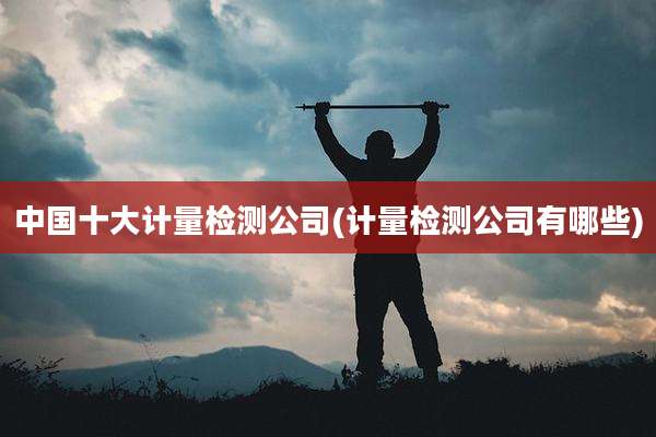 中国十大计量检测公司(计量检测公司有哪些)