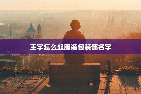 王字怎么起服装包装部名字