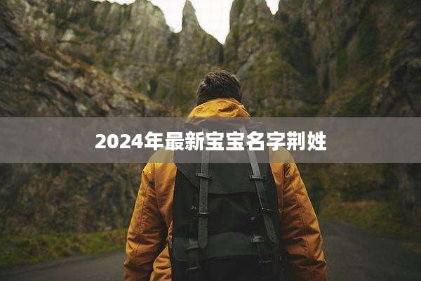 2024年最新宝宝名字荆姓