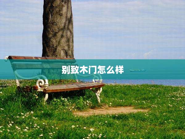 别致木门怎么样