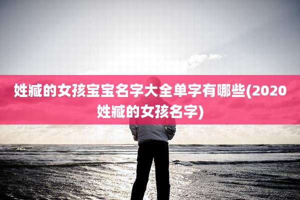 姓臧的女孩宝宝名字大全单字有哪些(2020姓臧的女孩名字)