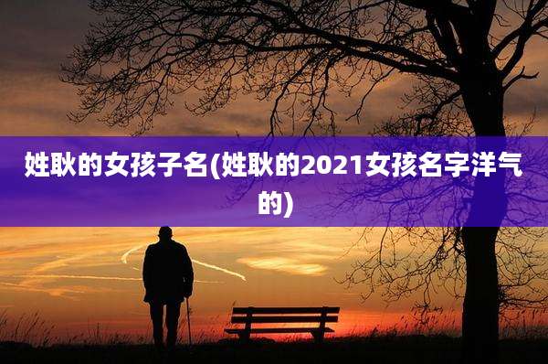 姓耿的女孩子名(姓耿的2021女孩名字洋气的)
