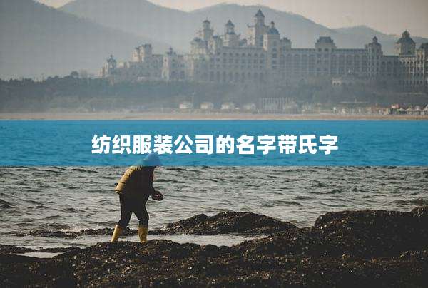 纺织服装公司的名字带氏字
