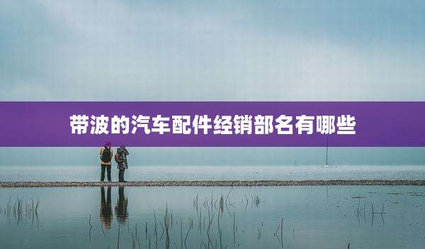带波的汽车配件经销部名有哪些