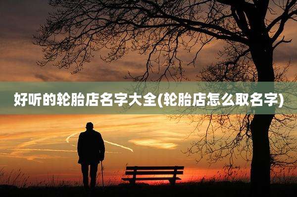 好听的轮胎店名字大全(轮胎店怎么取名字)