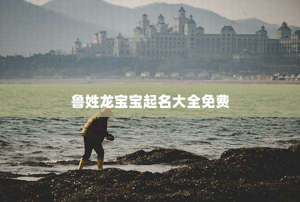 鲁姓龙宝宝起名大全免费