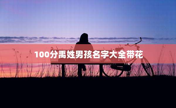 100分禹姓男孩名字大全带花