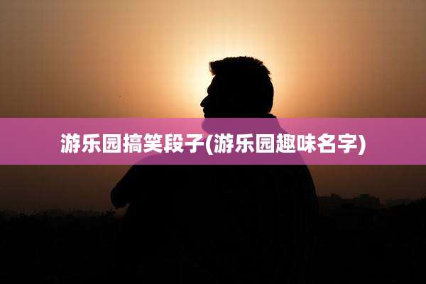 游乐园搞笑段子(游乐园趣味名字)