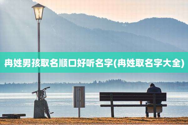 冉姓男孩取名顺口好听名字(冉姓取名字大全)