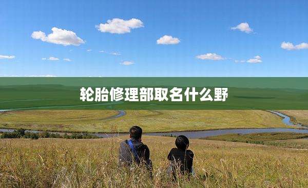 轮胎修理部取名什么野