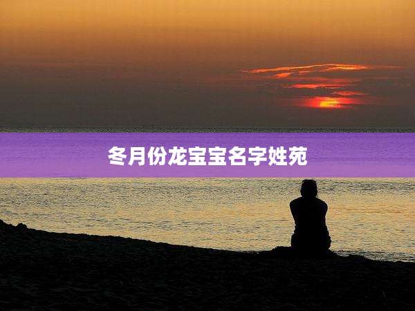 冬月份龙宝宝名字姓苑