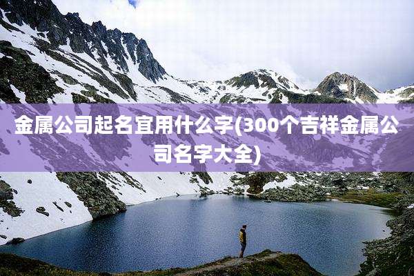 金属公司起名宜用什么字(300个吉祥金属公司名字大全)