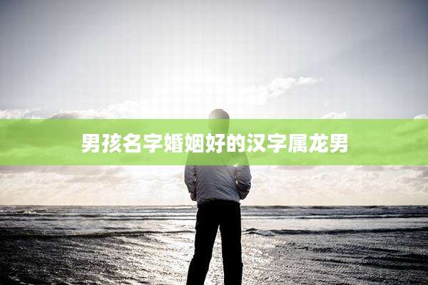 男孩名字婚姻好的汉字属龙男