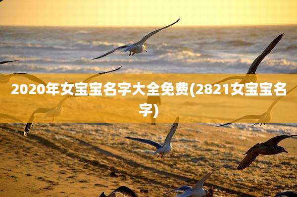 2020年女宝宝名字大全免费(2821女宝宝名字)