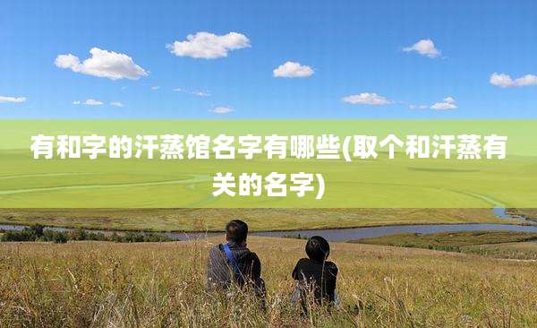 有和字的汗蒸馆名字有哪些(取个和汗蒸有关的名字)