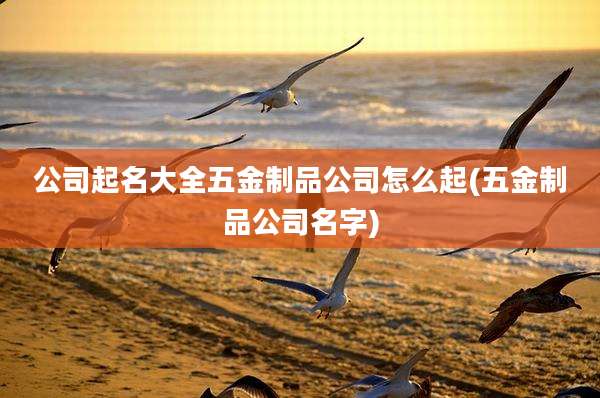 公司起名大全五金制品公司怎么起(五金制品公司名字)