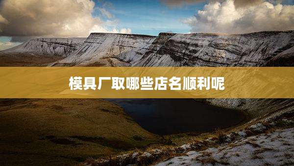 模具厂取哪些店名顺利呢