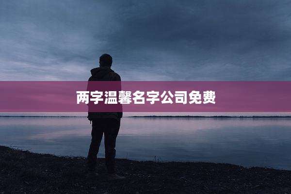 两字温馨名字公司免费