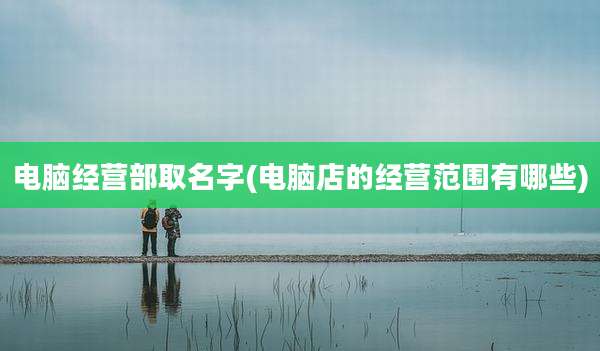 电脑经营部取名字(电脑店的经营范围有哪些)