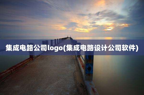 集成电路公司logo(集成电路设计公司软件)