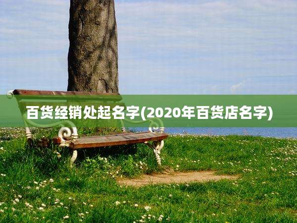 百货经销处起名字(2020年百货店名字)