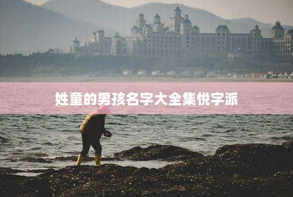 姓童的男孩名字大全集悦字派