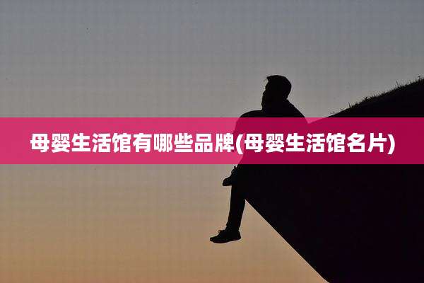 母婴生活馆有哪些品牌(母婴生活馆名片)