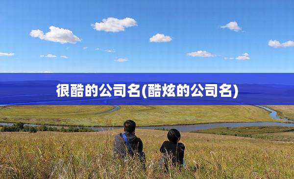 很酷的公司名(酷炫的公司名)