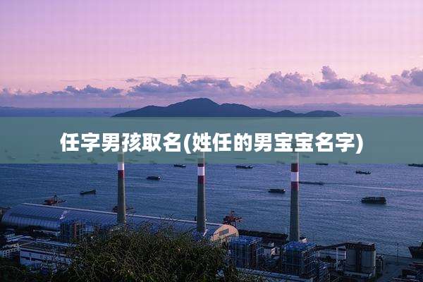 任字男孩取名(姓任的男宝宝名字)