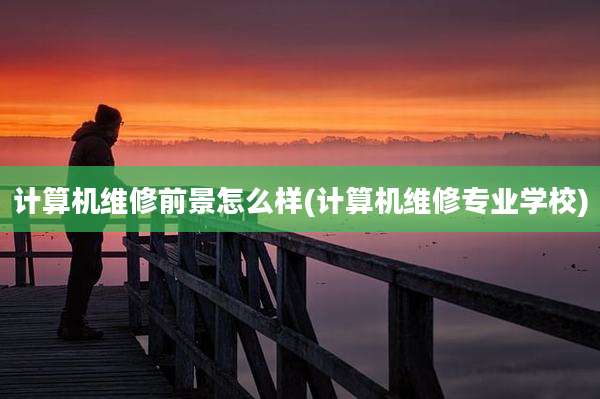 计算机维修前景怎么样(计算机维修专业学校)