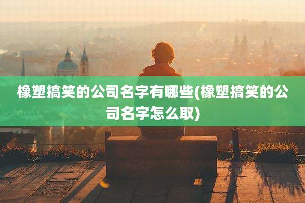 橡塑搞笑的公司名字有哪些(橡塑搞笑的公司名字怎么取)