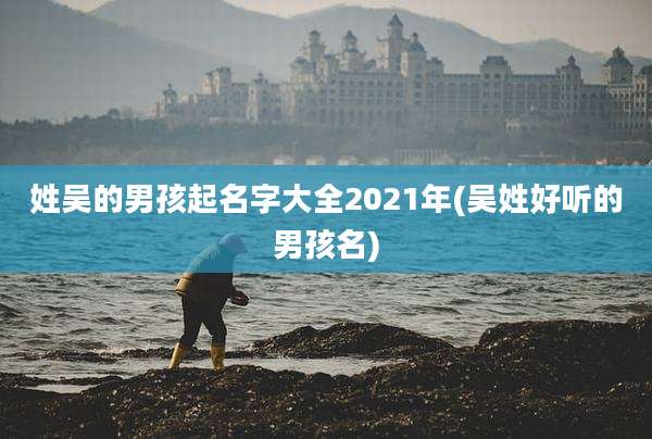 姓吴的男孩起名字大全2021年(吴姓好听的男孩名)