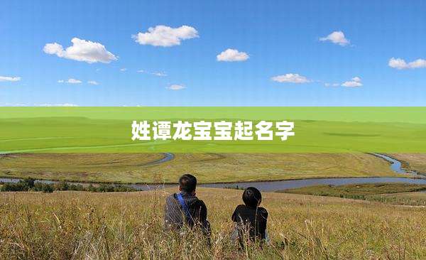 姓谭龙宝宝起名字