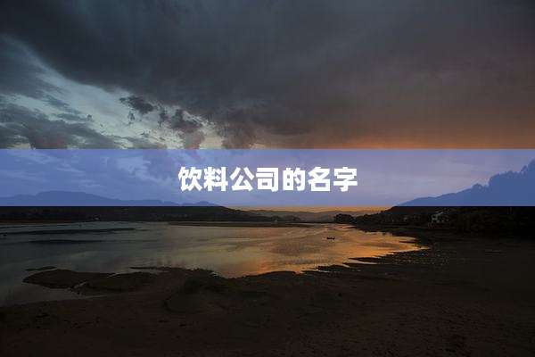 饮料公司的名字