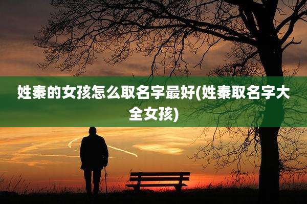 姓秦的女孩怎么取名字最好(姓秦取名字大全女孩)