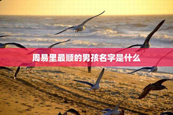 周易里最顺的男孩名字是什么