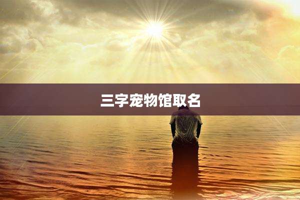 三字宠物馆取名