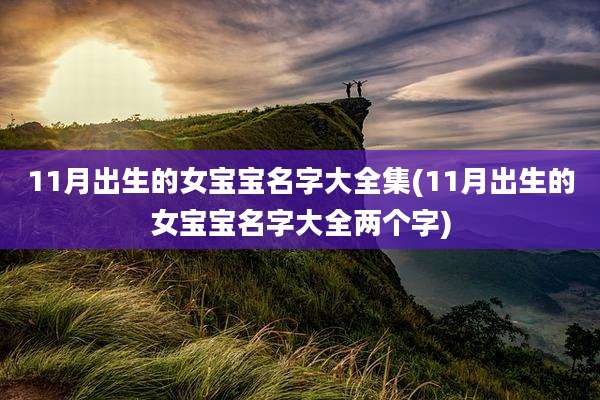 11月出生的女宝宝名字大全集(11月出生的女宝宝名字大全两个字)