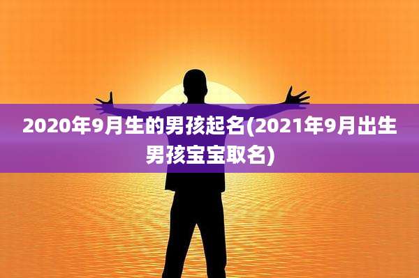 2020年9月生的男孩起名(2021年9月出生男孩宝宝取名)