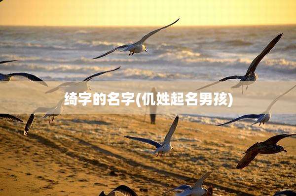 绮字的名字(仉姓起名男孩)