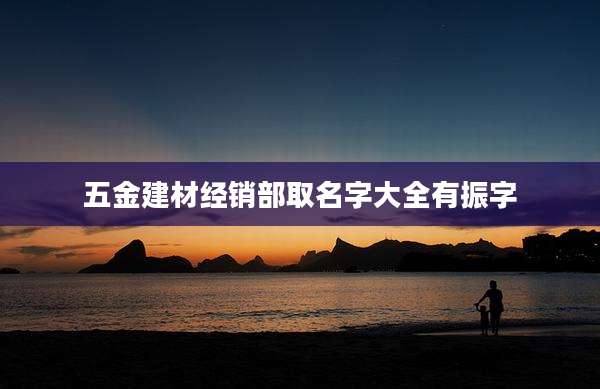 五金建材经销部取名字大全有振字